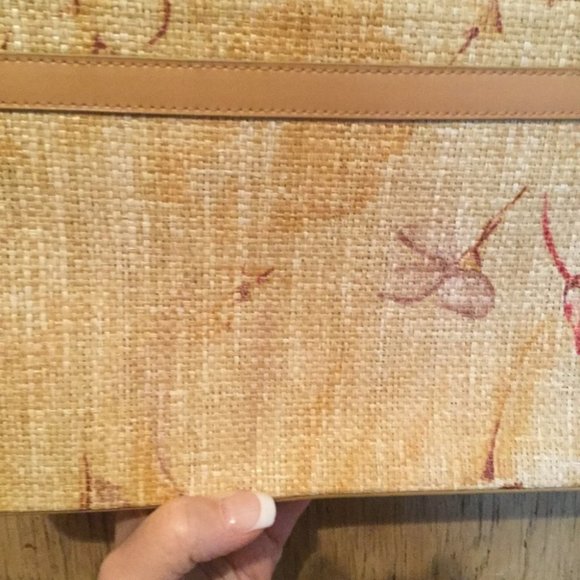 Ricardo Beverly Hills shoulder bag faux straw look - Picture 3 of 9